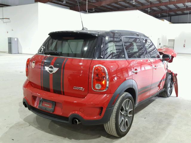 WMWZC3C57CWL87796 - 2012 MINI COOPER S C RED photo 4