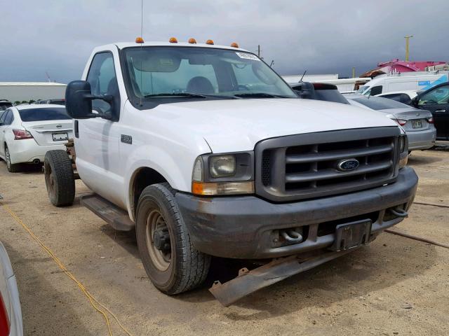 1FDSF34L74EC29552 - 2004 FORD F350 SRW S WHITE photo 1