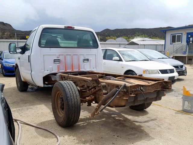 1FDSF34L74EC29552 - 2004 FORD F350 SRW S WHITE photo 3