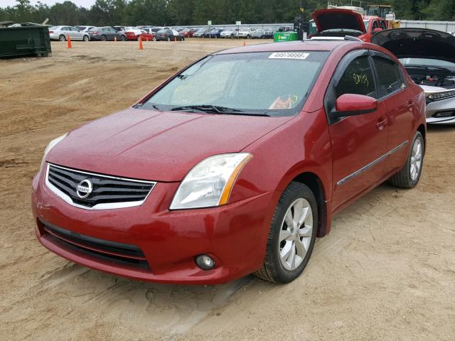 3N1AB6AP0CL716310 - 2012 NISSAN SENTRA 2.0 RED photo 2