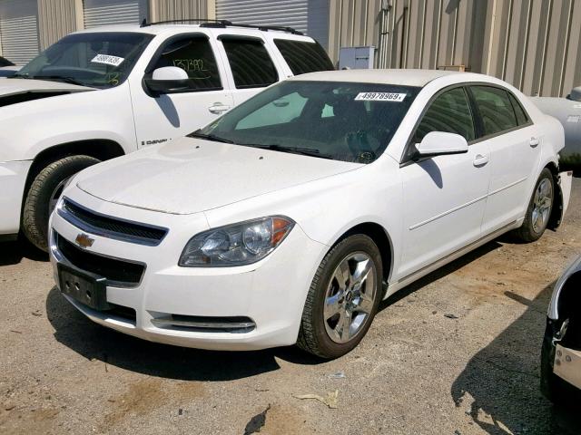 1G1ZC5EBXAF145527 - 2010 CHEVROLET MALIBU 1LT 白色 照片 2