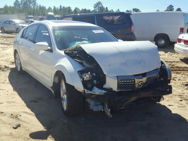 1N4BA41E66C851577 - 2006 NISSAN MAXIMA SE WHITE photo 1