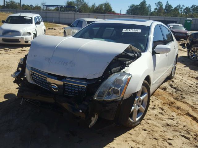 1N4BA41E66C851577 - 2006 NISSAN MAXIMA SE WHITE photo 10