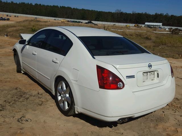 1N4BA41E66C851577 - 2006 NISSAN MAXIMA SE WHITE photo 3