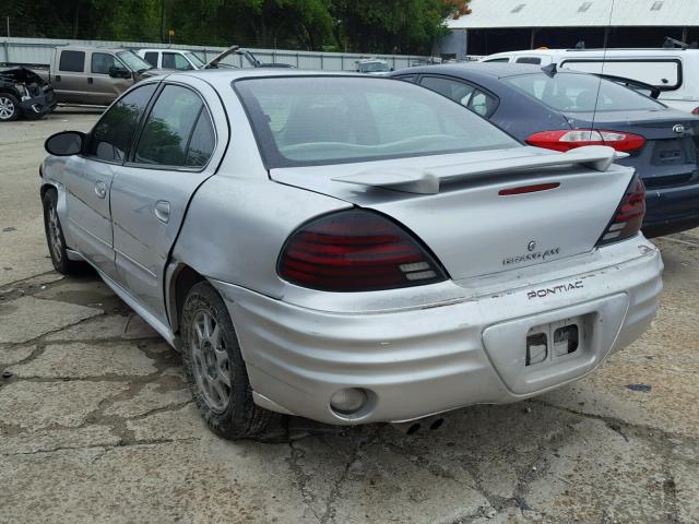 1G2NE52E15M237064 - 2005 PONTIAC GRAND AM S SILVER photo 3