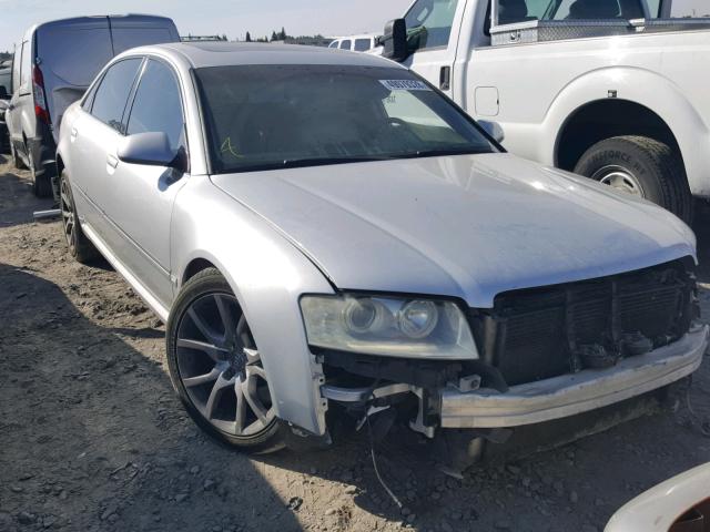 WAUML44E94N000588 - 2004 AUDI A8 L QUATT SILVER photo 1