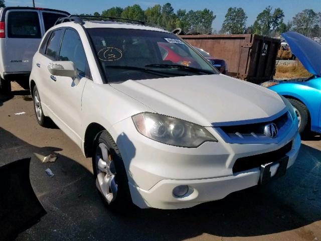 5J8TB18279A007717 - 2009 ACURA RDX WHITE photo 1