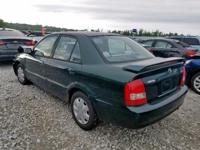 JM1BJ2239Y0247537 - 2000 MAZDA PROTEGE ES 绿色 照片 3