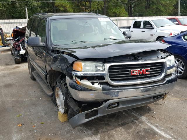 1GKEK13Z35J100017 - 2005 GMC YUKON BLACK photo 1