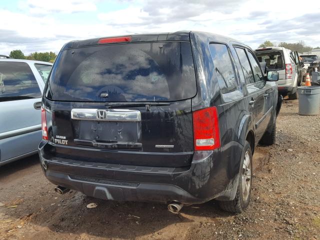 5FNYF3H36FB034651 - 2015 HONDA PILOT SE BLACK photo 4