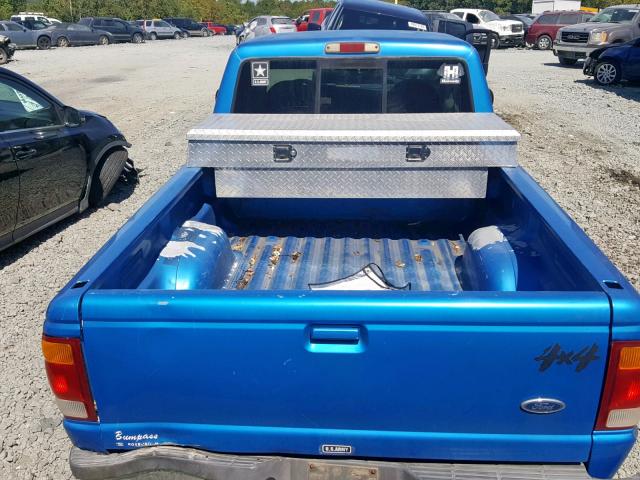 1FTZR15X5WPA16753 - 1998 FORD RANGER SUP BLUE photo 6