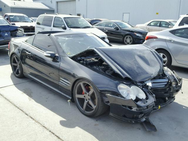 WDBSK75F94F064435 - 2004 MERCEDES-BENZ SL 500 BLACK photo 1