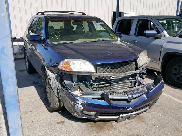 2HNYD18733H525367 - 2003 ACURA MDX TOURIN BLUE photo 1