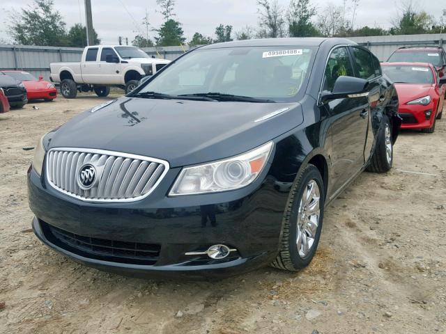 1G4GC5EGXAF319800 - 2010 BUICK LACROSSE C BLACK photo 2