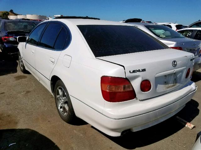 JT8BD68S2Y0110578 - 2000 LEXUS GS 300 WHITE photo 3