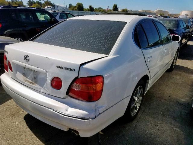 JT8BD68S2Y0110578 - 2000 LEXUS GS 300 WHITE photo 4