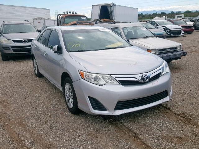 4T4BF1FK4CR206040 - 2012 TOYOTA CAMRY BASE SILVER photo 1