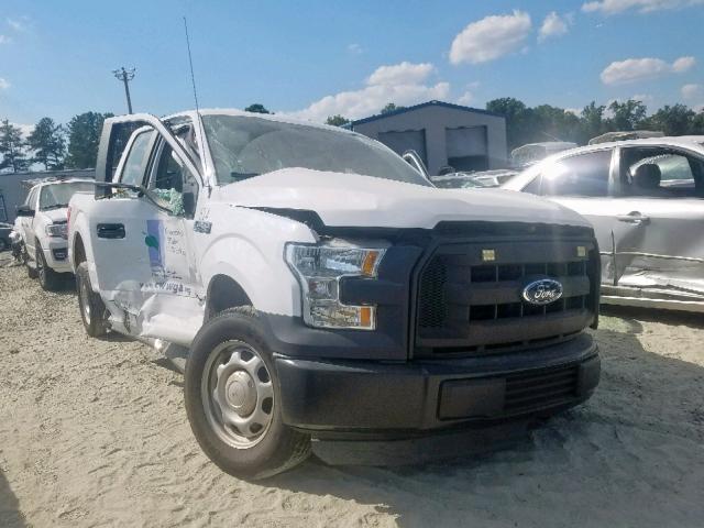 1FTEX1C89FKD22125 - 2015 FORD F150 SUPER WHITE photo 1