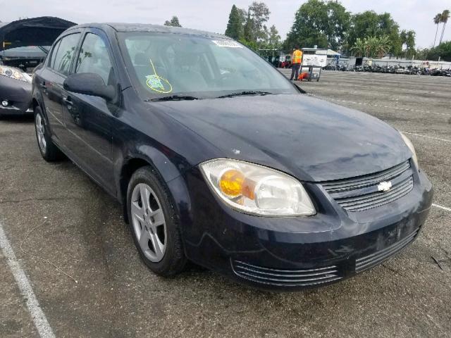 1G1AL58F987228625 - 2008 CHEVROLET COBALT LT BLACK photo 1