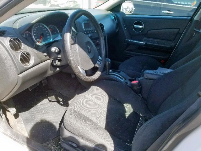 2G2WP552061251289 - 2006 PONTIAC GRAND PRIX WHITE photo 5