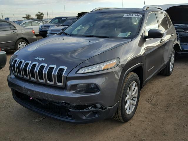 1C4PJMLX0JD507471 - 2018 JEEP CHEROKEE L GRAY photo 2