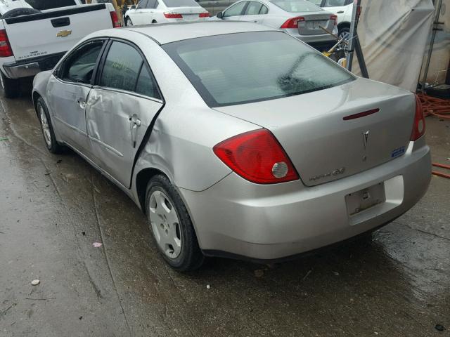 1G2ZF55B364173160 - 2006 PONTIAC G6 SE SILVER photo 3