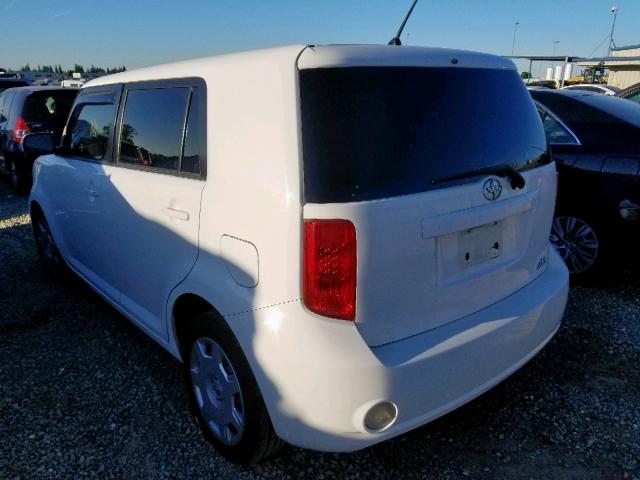 JTLKE50E781019321 - 2008 TOYOTA XB WHITE photo 3