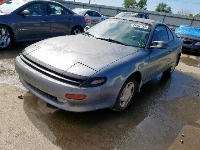 JT2ST87N4M0065156 - 1991 TOYOTA CELICA GT GRAY photo 2