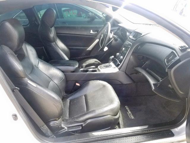 KMHHU6KH1AU004593 - 2010 HYUNDAI GENESIS CO SILVER photo 5