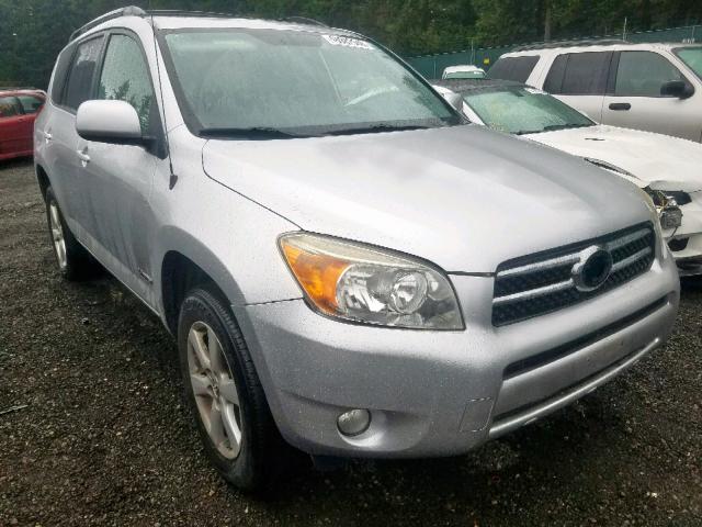 JTMBD31V775062369 - 2007 TOYOTA RAV4 LIMIT SILVER photo 1