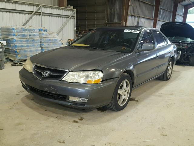 19UUA56672A000938 - 2002 ACURA 3.2TL GRAY photo 2