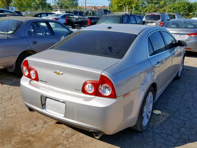 1G1ZK57748F233527 - 2008 CHEVROLET MALIBU LTZ 银色 照片 4