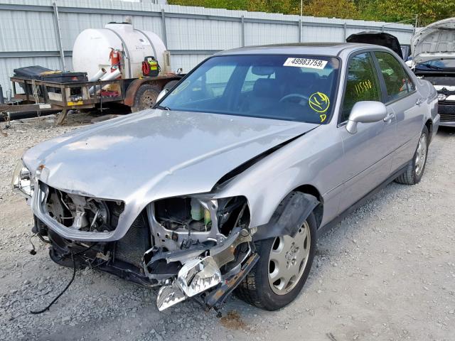 JH4KA96691C002432 - 2001 ACURA 3.5RL SILVER photo 2