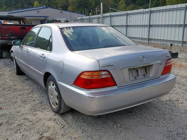 JH4KA96691C002432 - 2001 ACURA 3.5RL SILVER photo 3