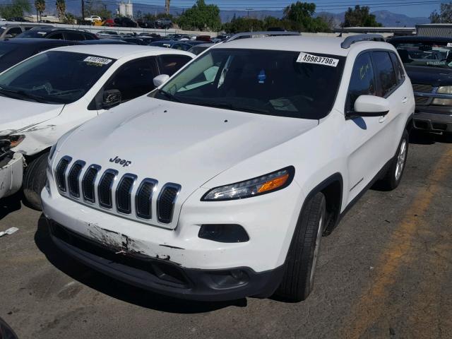 1C4PJLCB1FW706846 - 2015 JEEP CHEROKEE L WHITE photo 2