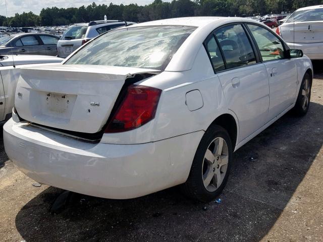 1G8AL58BX7Z180781 - 2007 SATURN ION WHITE photo 4