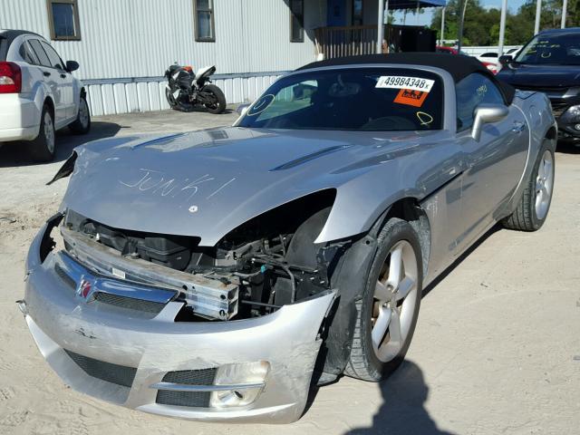 1G8MN35B89Y107238 - 2009 SATURN SKY SILVER photo 2