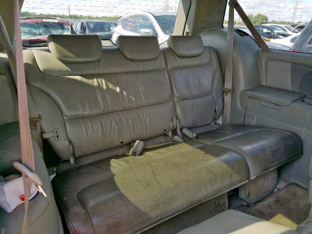 5FNRL38645B045542 - 2005 HONDA ODYSSEY EX GRAY photo 9