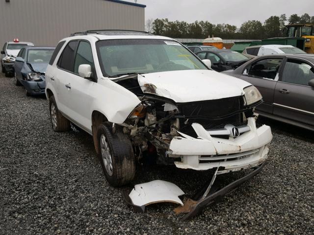 2HNYD18695H540899 - 2005 ACURA MDX TOURIN WHITE photo 1