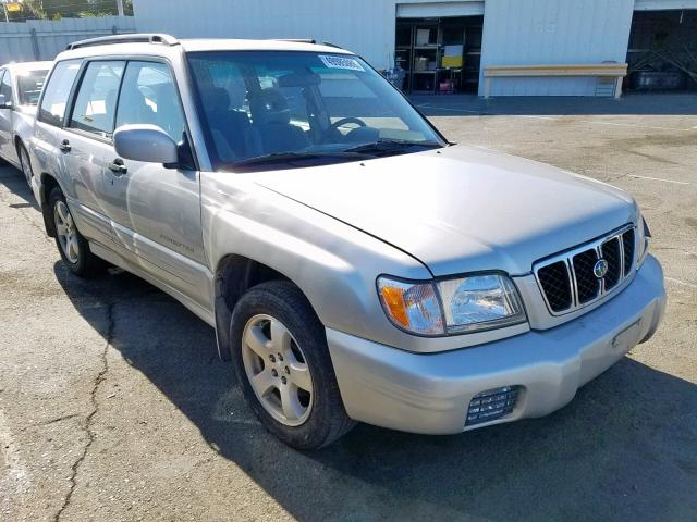 JF1SF65671H767389 - 2001 SUBARU FORESTER S Gümüş foto 1