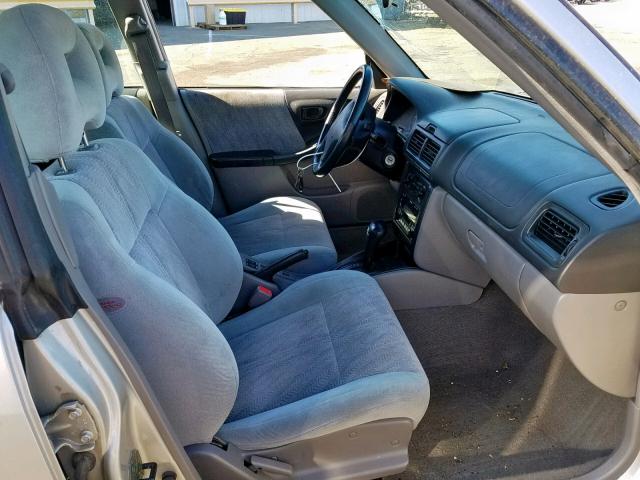 JF1SF65671H767389 - 2001 SUBARU FORESTER S Gümüş foto 5