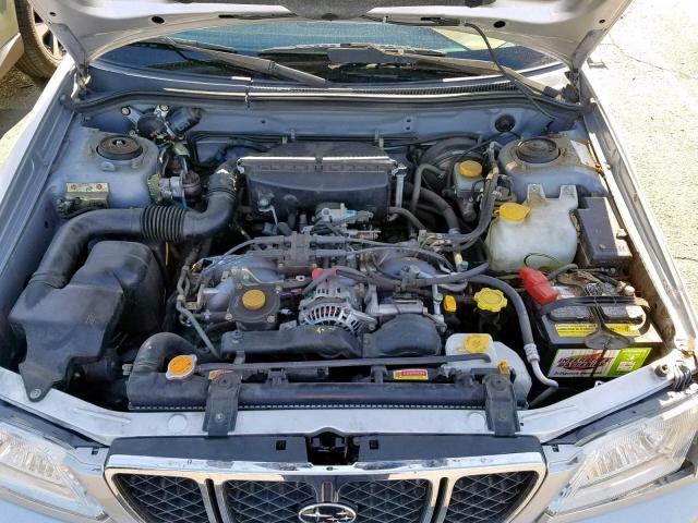 JF1SF65671H767389 - 2001 SUBARU FORESTER S Gümüş foto 7