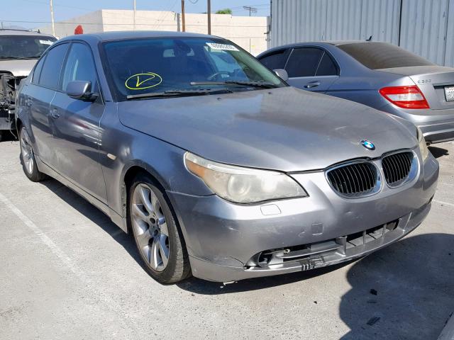 WBANA53585B861877 - 2005 BMW 525 I GRAY photo 1