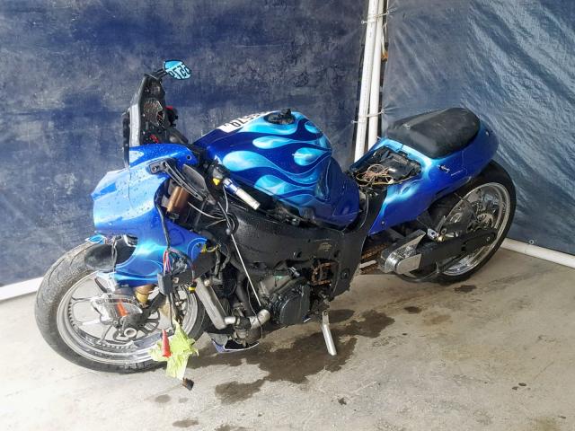 JS1GW71A352111757 - 2005 SUZUKI GSX1300 RK BLUE photo 2