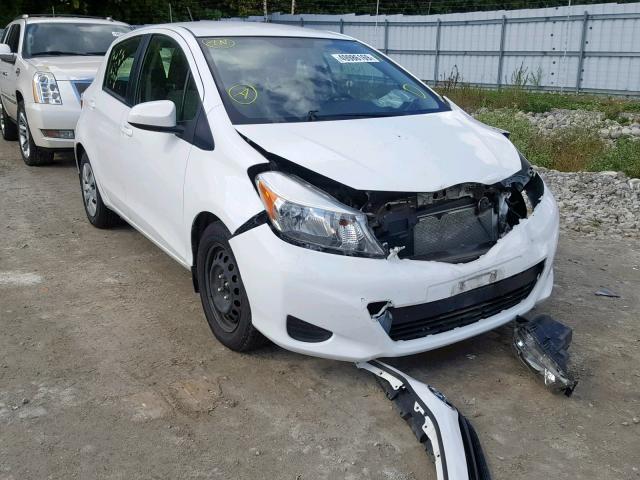 JTDKTUD30CD535306 - 2012 TOYOTA YARIS WHITE photo 1