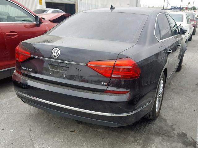 1VWBT7A32GC056724 - 2016 VOLKSWAGEN PASSAT SE BLACK photo 4