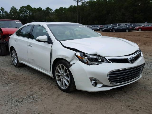 4T1BK1EB1FU169329 - 2015 TOYOTA AVALON XLE WHITE photo 1