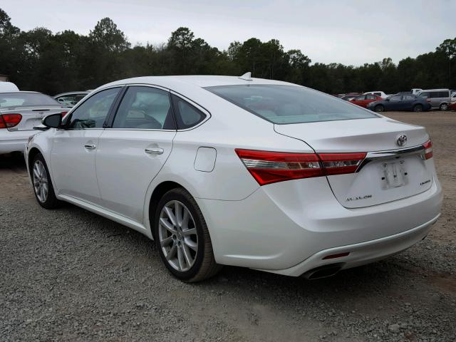 4T1BK1EB1FU169329 - 2015 TOYOTA AVALON XLE WHITE photo 3