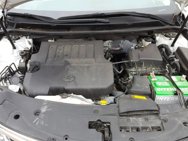 4T1BK1EB1FU169329 - 2015 TOYOTA AVALON XLE WHITE photo 7