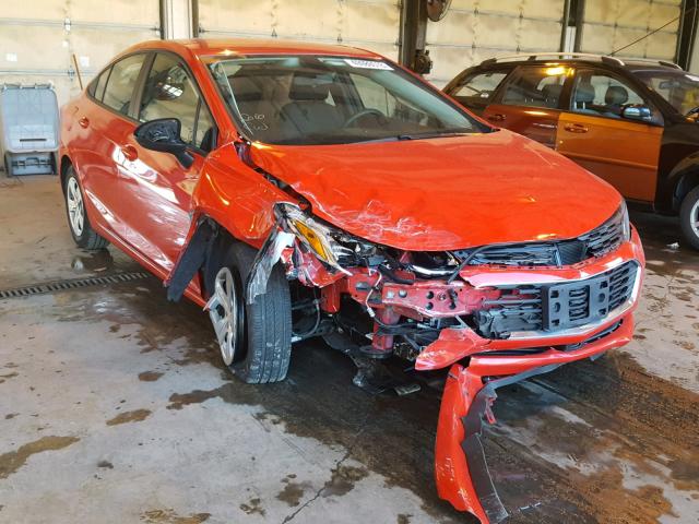 1G1BC5SM6J7236800 - 2018 CHEVROLET CRUZE LS RED photo 1